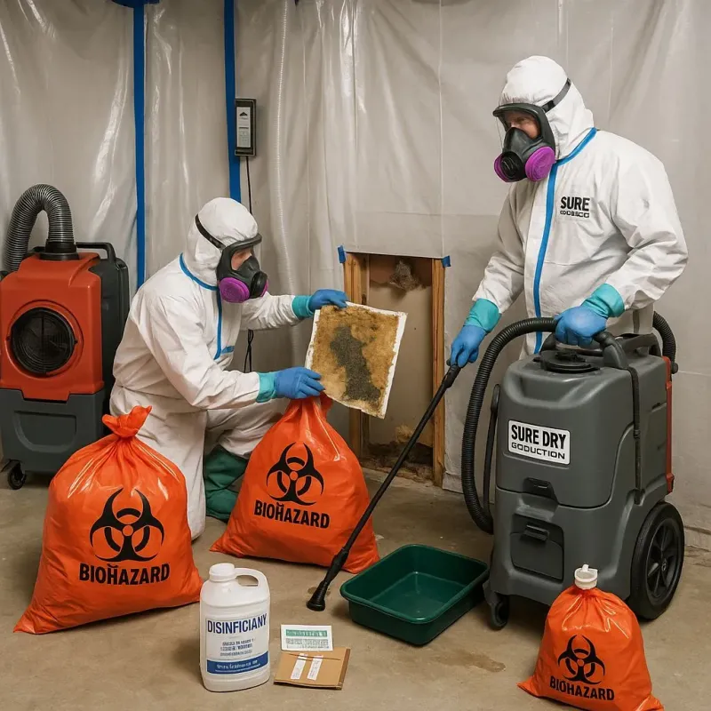 Contaminated Water Handling Protocols process in Gallitzin, PA