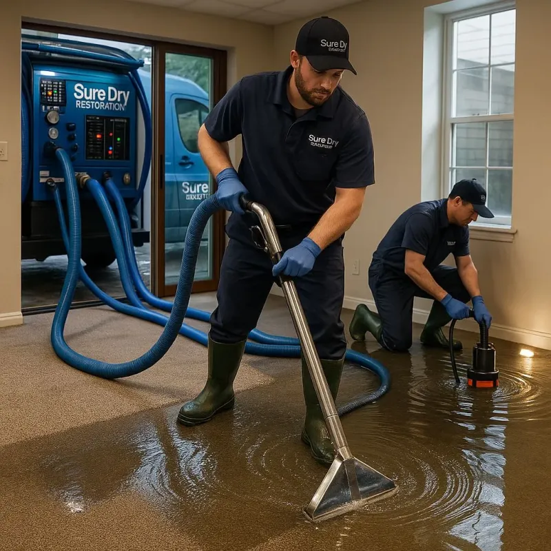 Water Extraction and Removal process in Gallitzin, PA